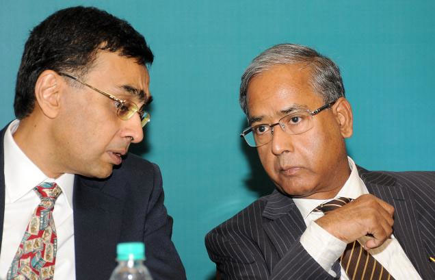 The HinduU.K. Sinha (right), President, SEBI, and T. Shivaraman, President, MCCI, at the 178th AGM of The Madras Chamber of Commerce and Industry in Chennai on Thursday. Photo: Bijoy Ghosh