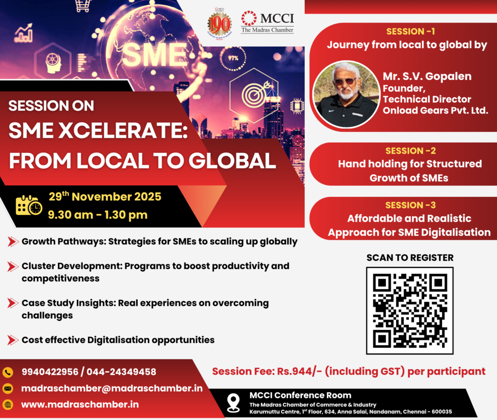 Session on SME Xcelerate: From Local to Global