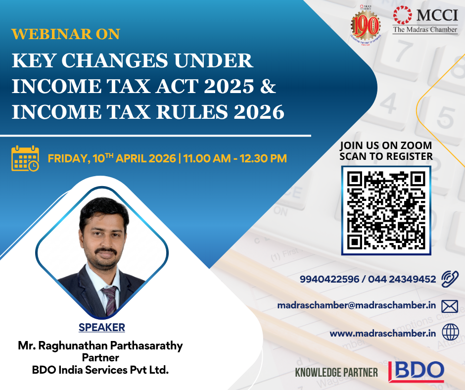 Webinar on Key Changes under Income Tax Act 2025 & Income Tax Rules 2026