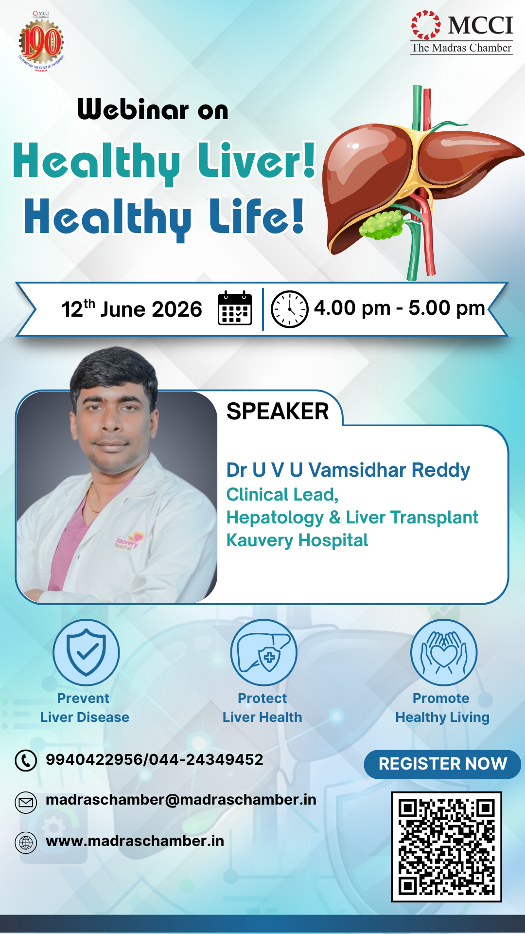 Webinar on Healthy Liver! Healthy Life!