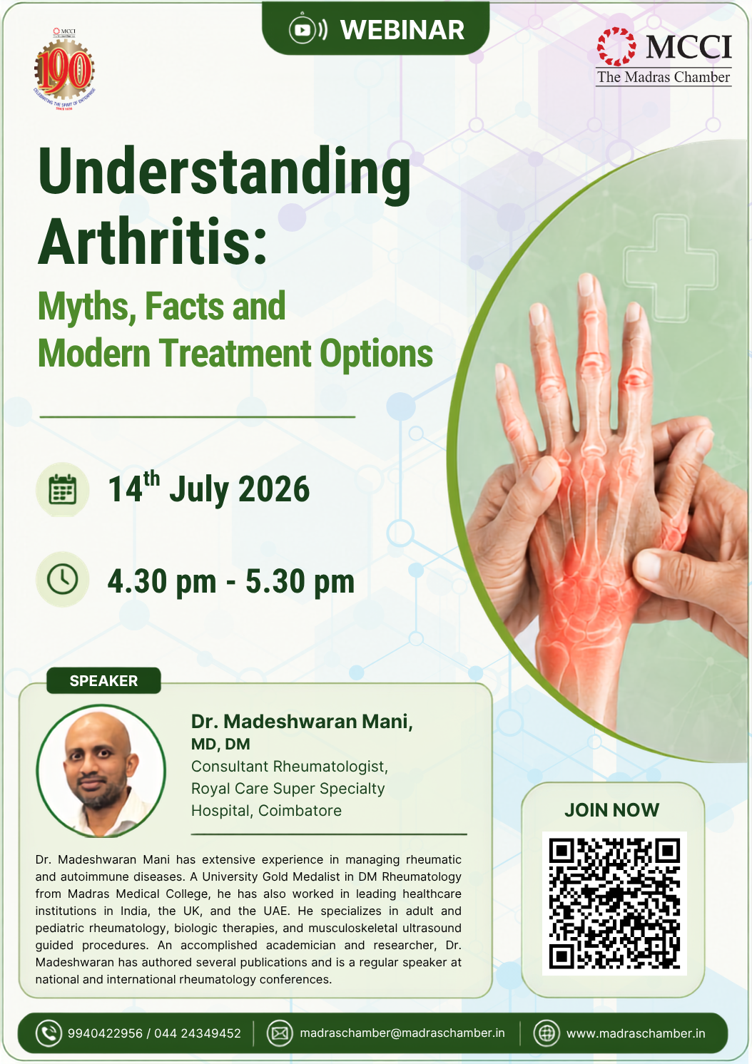 Understanding Arthritis: Myths, Facts and Modern Treatment Options